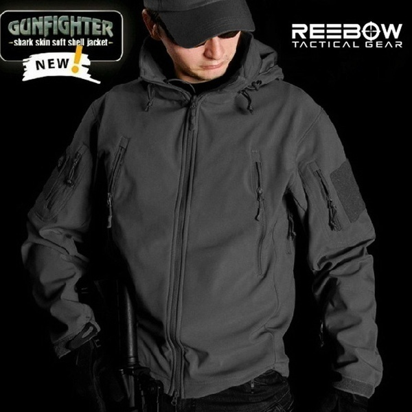 V4 Military Soft Shell Tactical Jacket Outdoor Army SWAT Training Waterproof Outerwear Coat Clothing