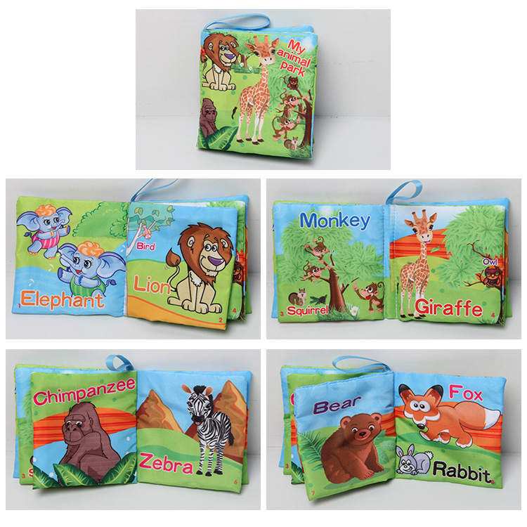 Hot New Infant Kids Early Development Cognitive Cloth Books Learning Intelligence Toys
