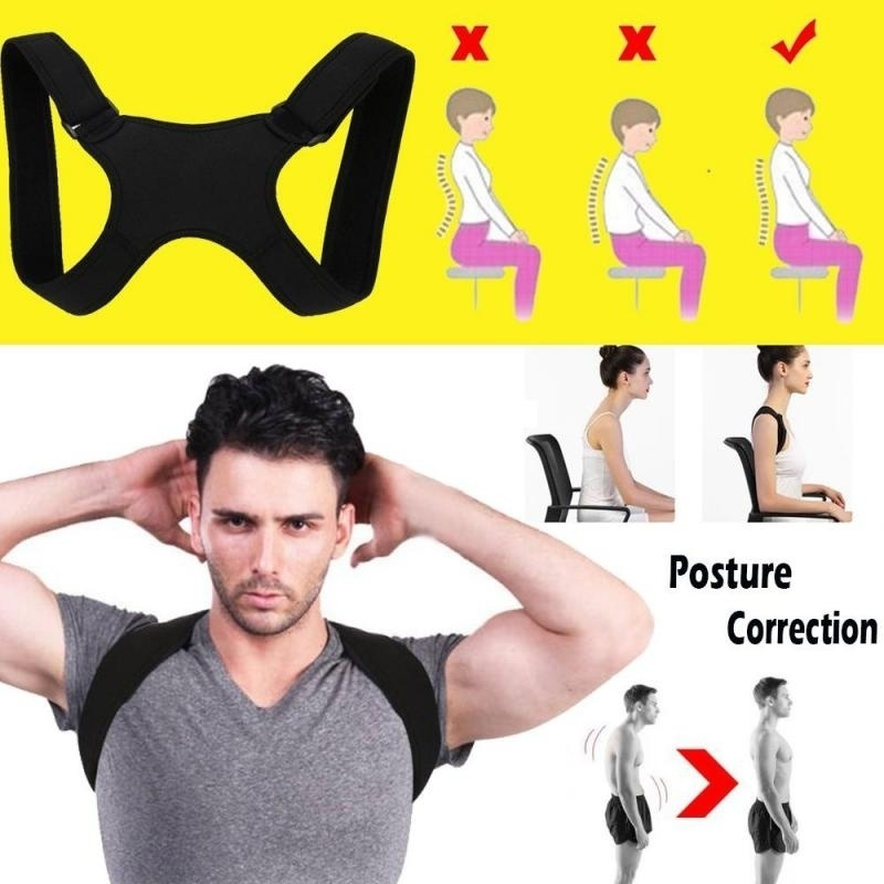 Back Shoulder Posture Correction Humpback Pain Relief Corrector Brace Support For Man Women Teenager