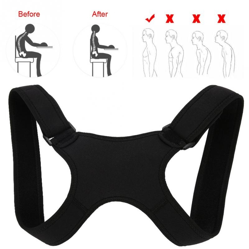 Back Shoulder Posture Correction Humpback Pain Relief Corrector Brace Support For Man Women Teenager