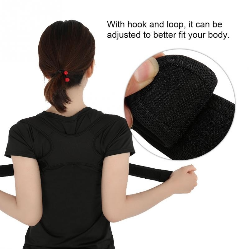 Back Shoulder Posture Correction Humpback Pain Relief Corrector Brace Support For Man Women Teenager