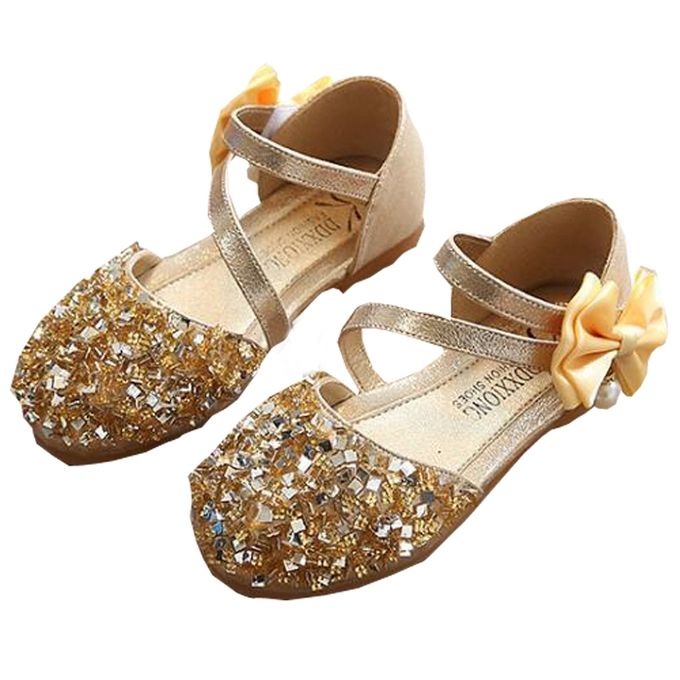 New Princess Shoes Kids Girls High Heels Dress Shoes Kids &amp; Baby Girls Sandals