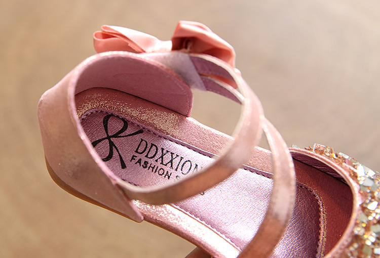 New Princess Shoes Kids Girls High Heels Dress Shoes Kids &amp; Baby Girls Sandals