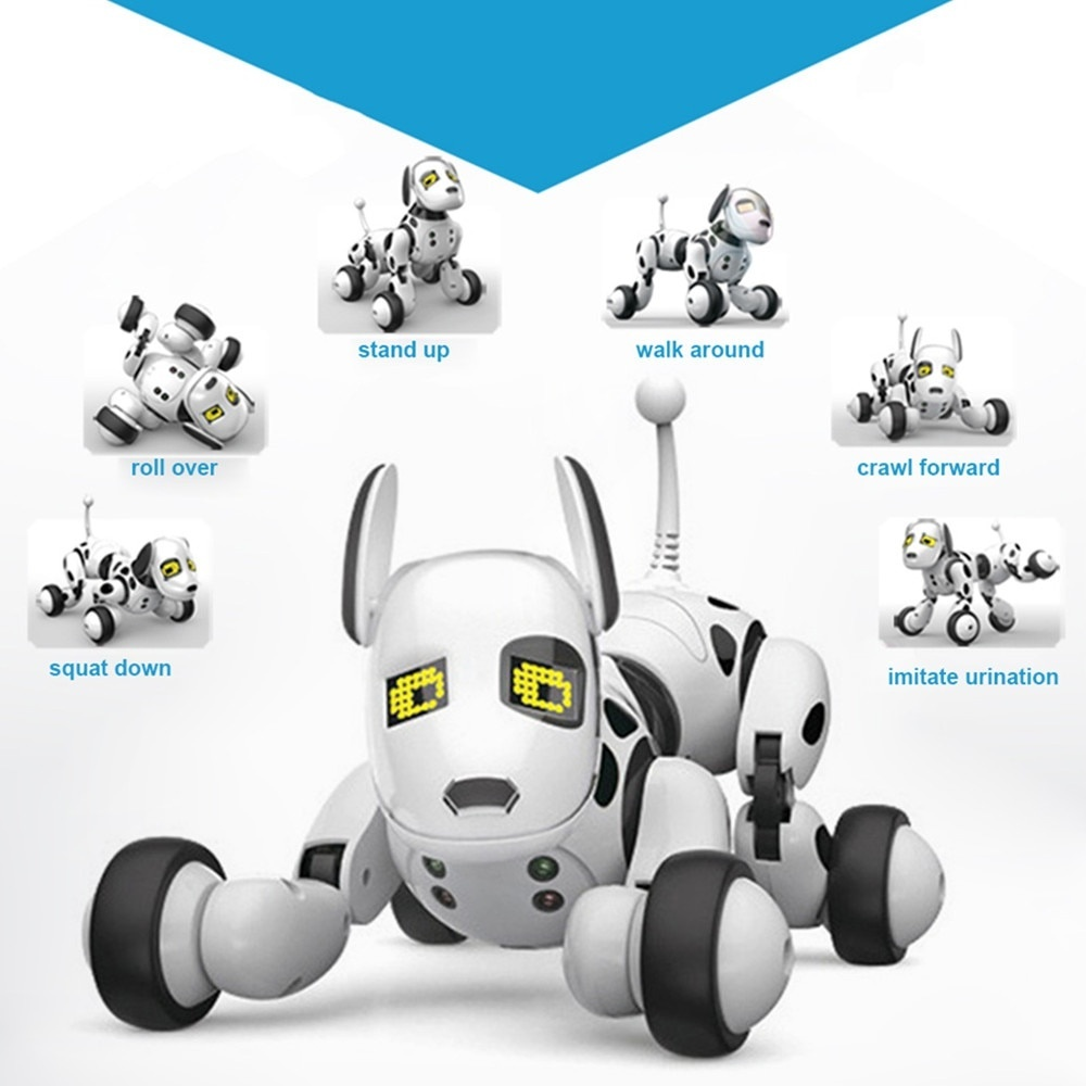 9007A Robot Dog Electronic Pet Intelligent Dog Robot  2.4G Smart Wireless Talking Remote Control