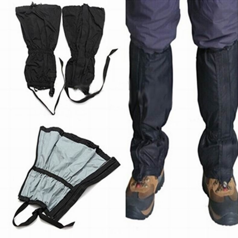 Waterproof Gaiters Outdoor Hiking Walking Climbing Hunting Windstopper Snow Legging Gaiters