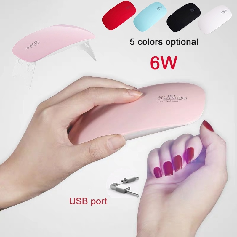 SUNMINI Polish Heat LED Nail Gel Machine All Curing Glue Dryers Low Induction 36W Tool Lamp