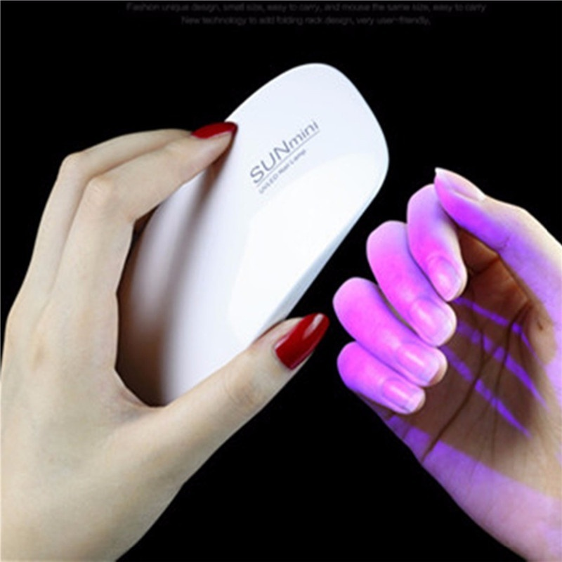 SUNMINI Polish Heat LED Nail Gel Machine All Curing Glue Dryers Low Induction 36W Tool Lamp