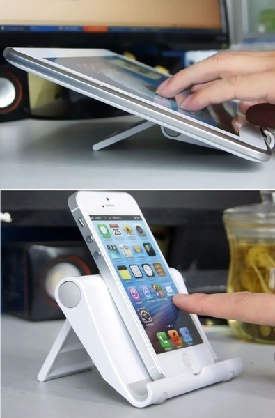2pcs Universal Cell Phone Tablet Desk Stand Holder Smartphone Mobile Phone Bracket for Phone Stand