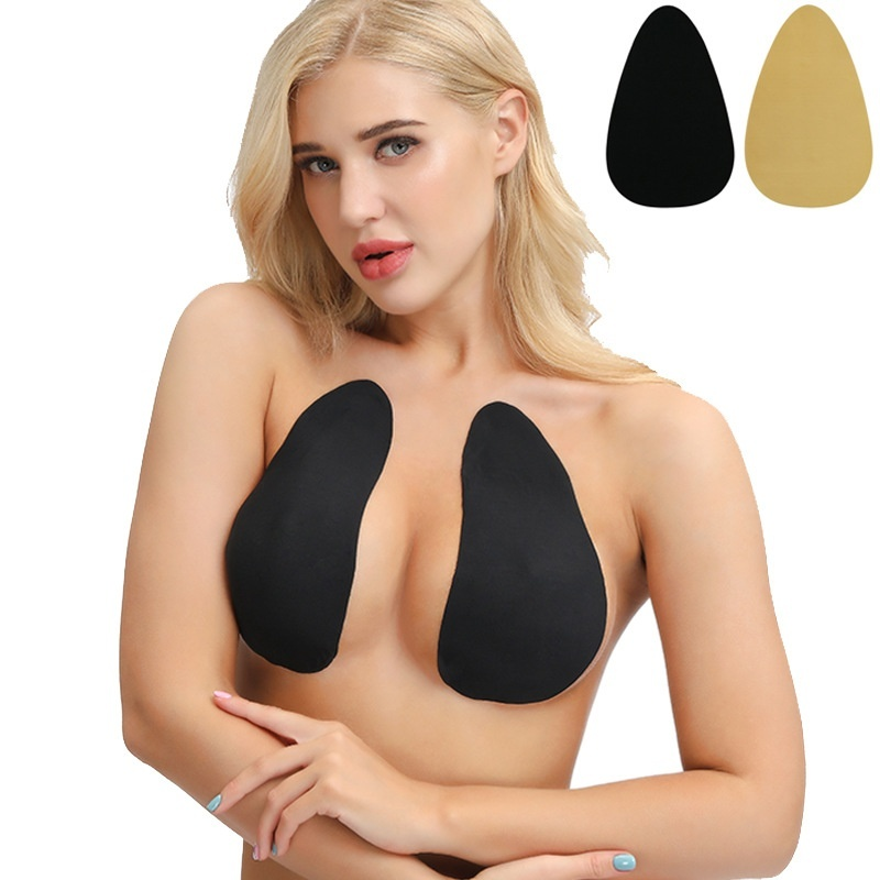 Sexy Women Adhesive Strapless Backless Invisible Lift Tape Reusable Push Up Bra Underwear