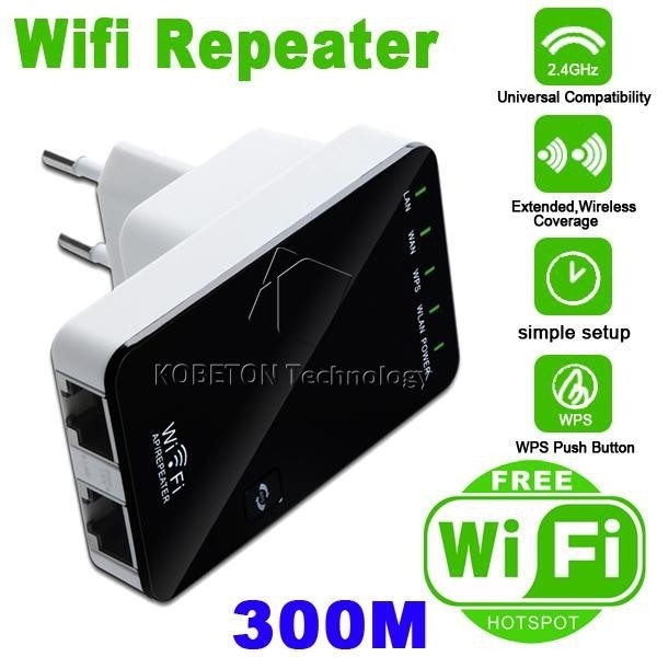 Wireless-N Network Router AP WIFI Repeater Amplifier LAN Client IEEE 802.11b/g/n 300Mbps Booster
