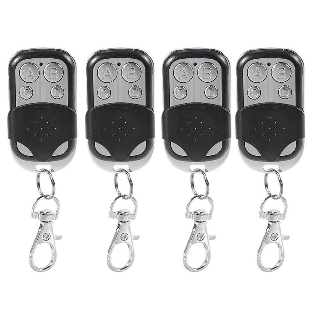 1pc Universal 4 Button Gate Garage Door Opener Remote Control 433MHZ Rolling Code