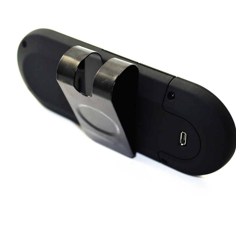 Black Wireless Bluetooth Handsfree Multipoint Speakerphone Speaker Car Kit Visor AU