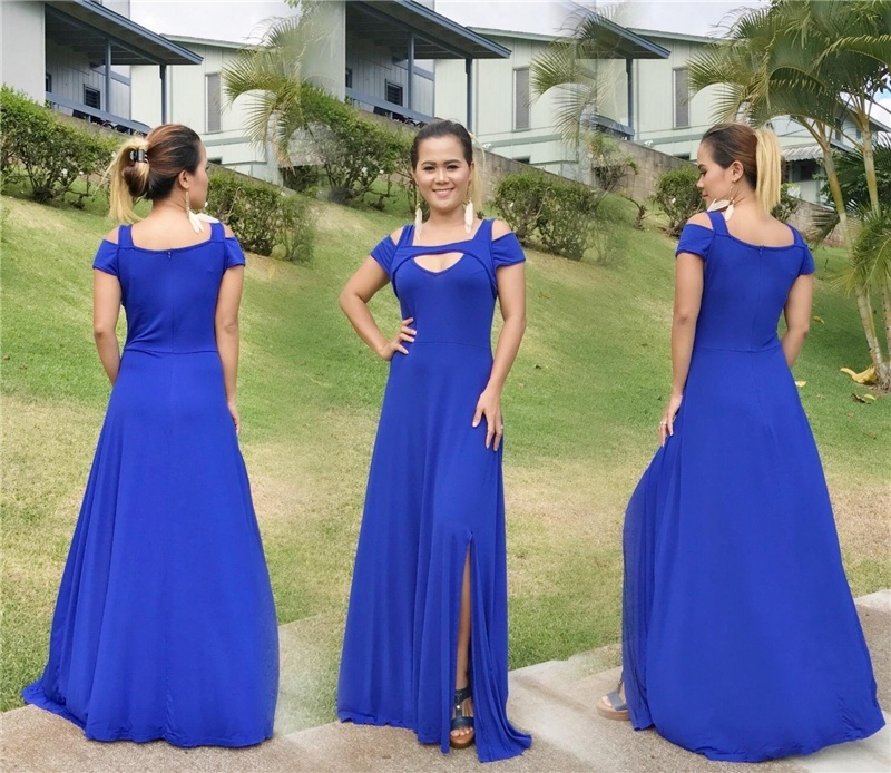 Womens Cold Shoulder V Neck Bodycon Prom Evening Club Maxi Long Dresses