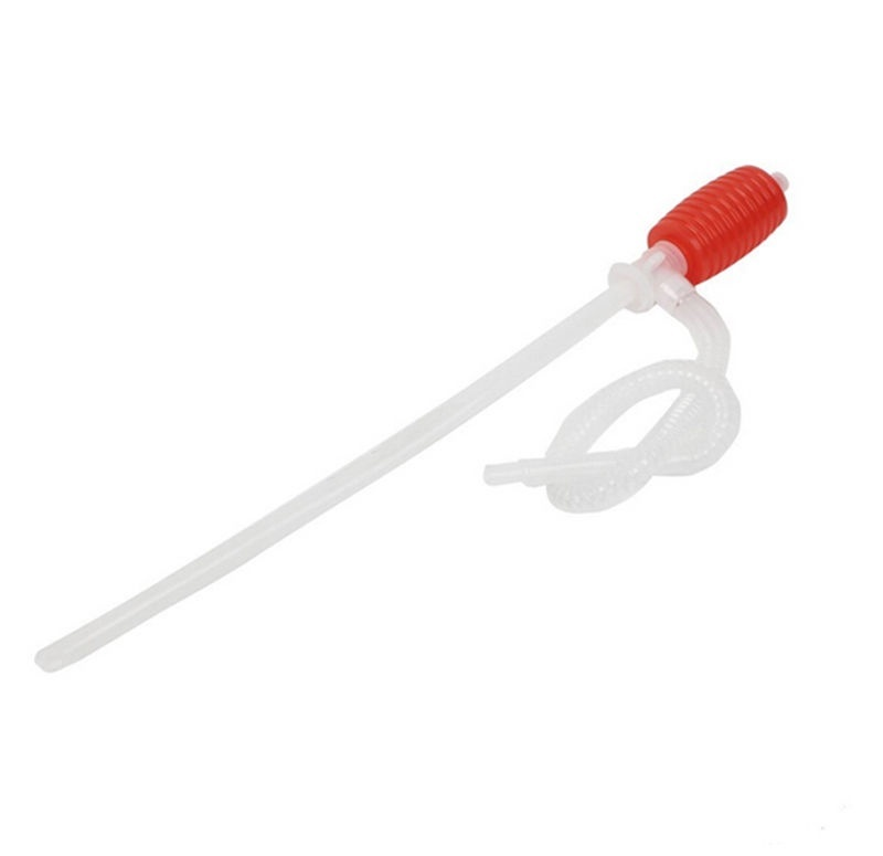 Poratble Hand Manual Gas Oil Water Liquid Transfer Pump Siphon Hose for Car