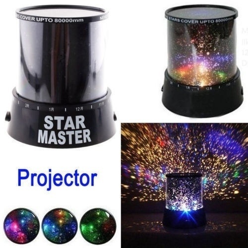 Night Romatic Gift Cosmos Star Sky Master Projector Starry Night Light Lamp