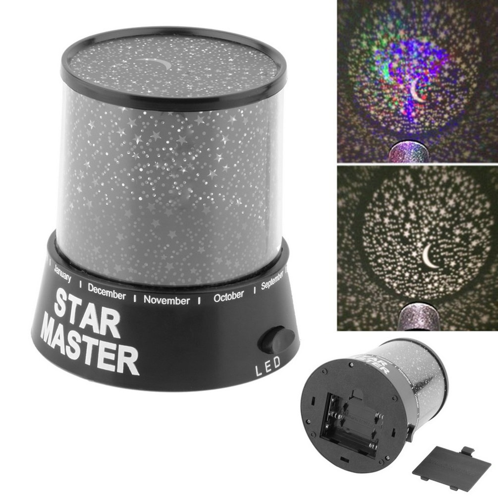 Night Romatic Gift Cosmos Star Sky Master Projector Starry Night Light Lamp