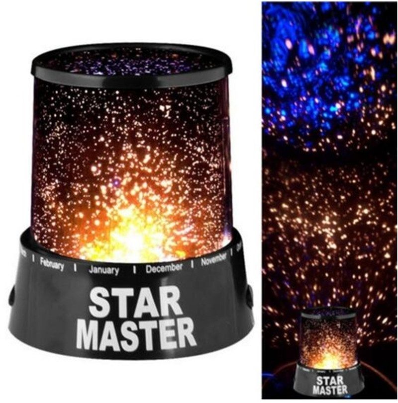 Night Romatic Gift Cosmos Star Sky Master Projector Starry Night Light Lamp