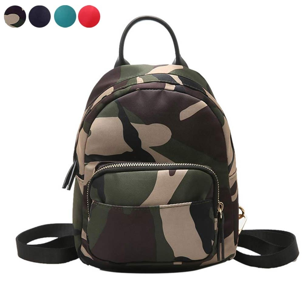 Women Backpack Casual Nylon Ladies Girls Mini Bag For School Bags Travel Shopping Dating Gifts