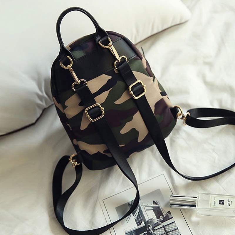 Women Backpack Casual Nylon Ladies Girls Mini Bag For School Bags Travel Shopping Dating Gifts