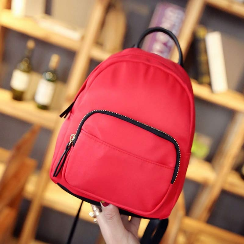 Women Backpack Casual Nylon Ladies Girls Mini Bag For School Bags Travel Shopping Dating Gifts