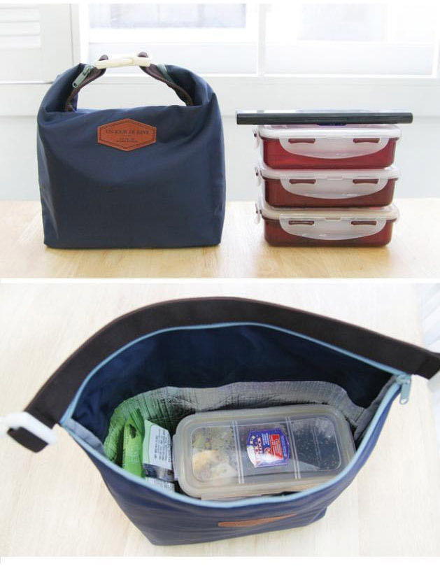 Thermal Cooler Insulated Waterproof Lunch Carry Storage Picnic Bag Pouch
