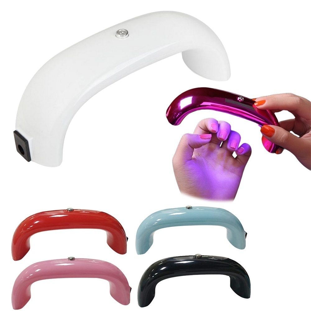 9W Mini USB LED UV Lamp Nail Dryer For Curing Dryer Polish Led Rainbow For Nail Art Manicure Tools