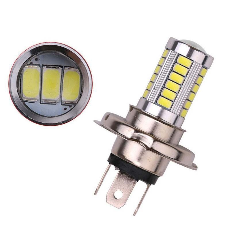 2pc H7 5630 33SMD LED 12V Car Fog Light Headlight Lamp Bulb White