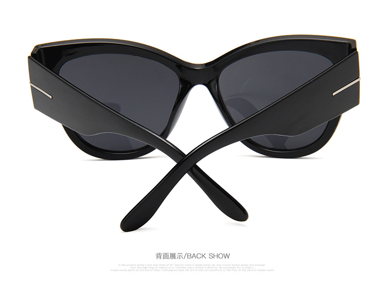 Luxury Brand Designer Women Sunglasses Oversize Acetate Cat eye Sun glasses Sexy Shades