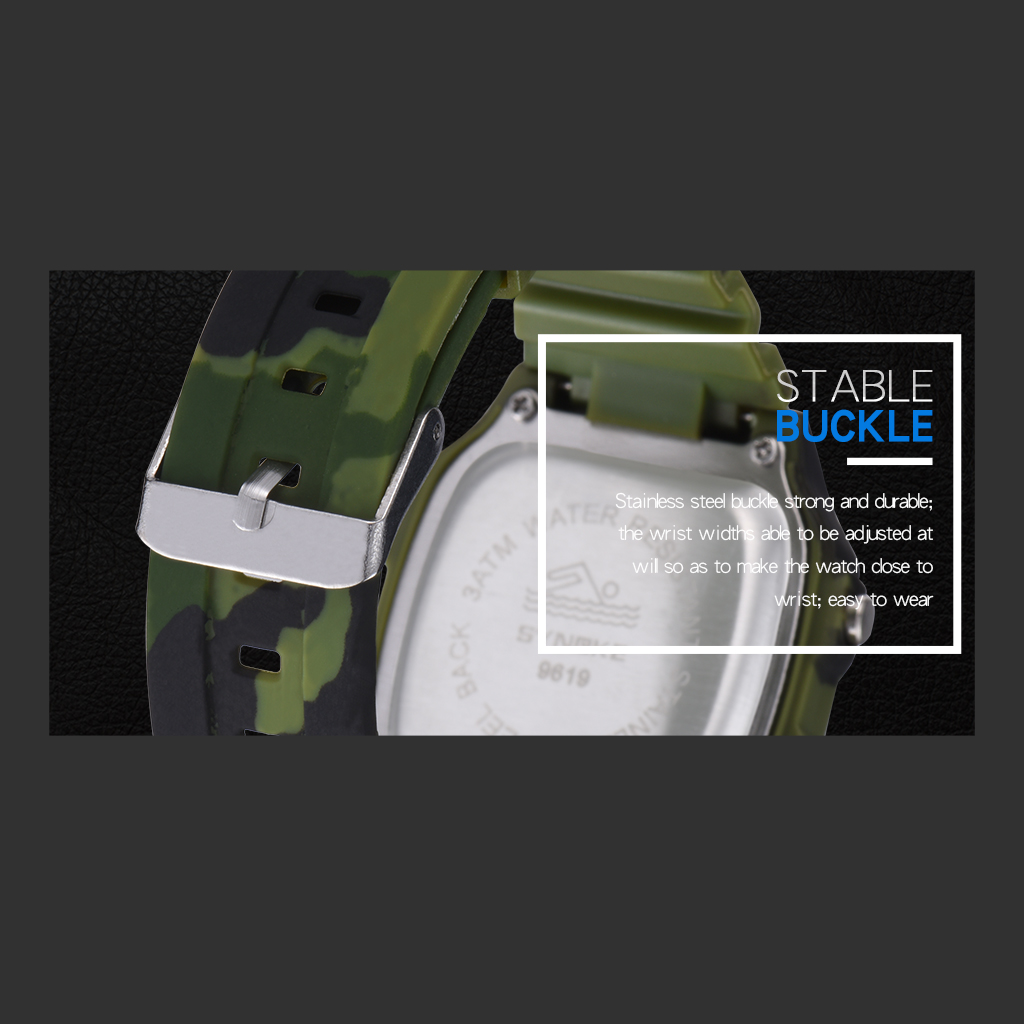 Children Waterproof Watch Kids Boys Watch Student Clock Shock Military LED Digital  Sports Watches