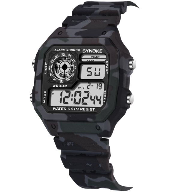 Children Waterproof Watch Kids Boys Watch Student Clock Shock Military LED Digital  Sports Watches