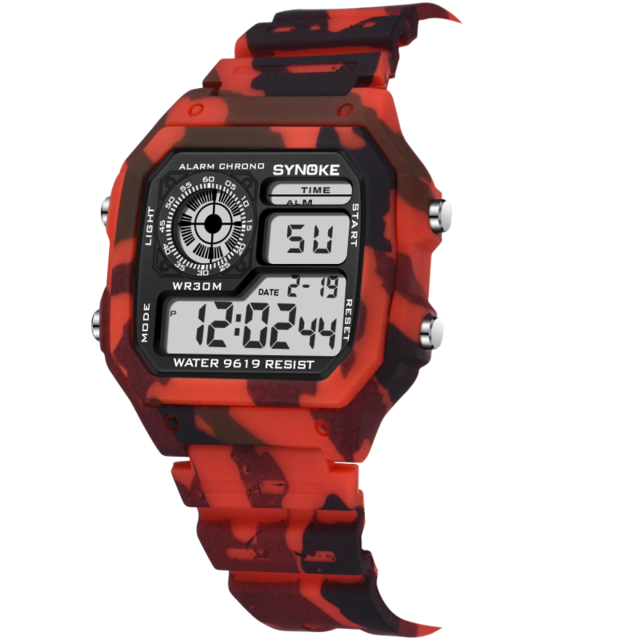 Children Waterproof Watch Kids Boys Watch Student Clock Shock Military LED Digital  Sports Watches