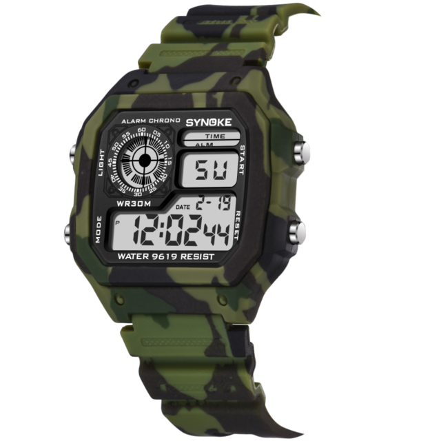 Children Waterproof Watch Kids Boys Watch Student Clock Shock Military LED Digital  Sports Watches