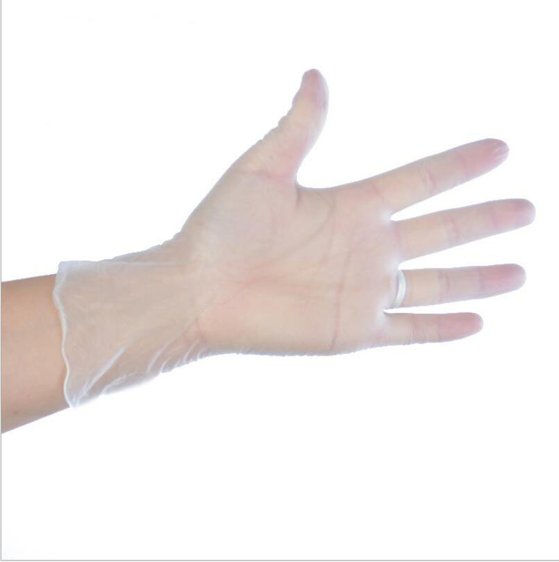 100PCS Food Grade Disposable PVC Gloves Anti-static Gloves For Food  Cooking Kitchen Accessories