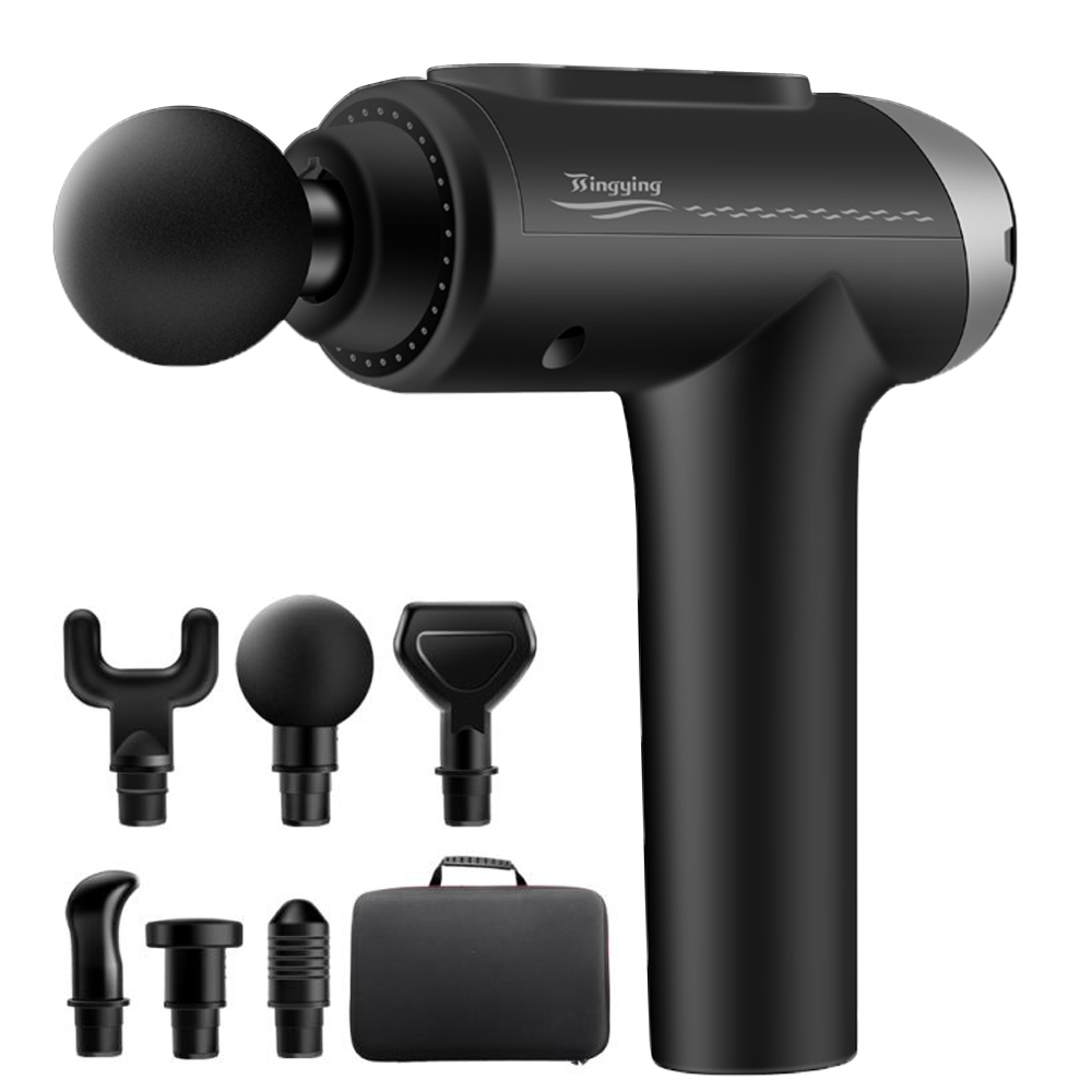 Massage Gun Muscle Massager Vibration Fascial Gun Fitness Noise Reduction Design For Male Female