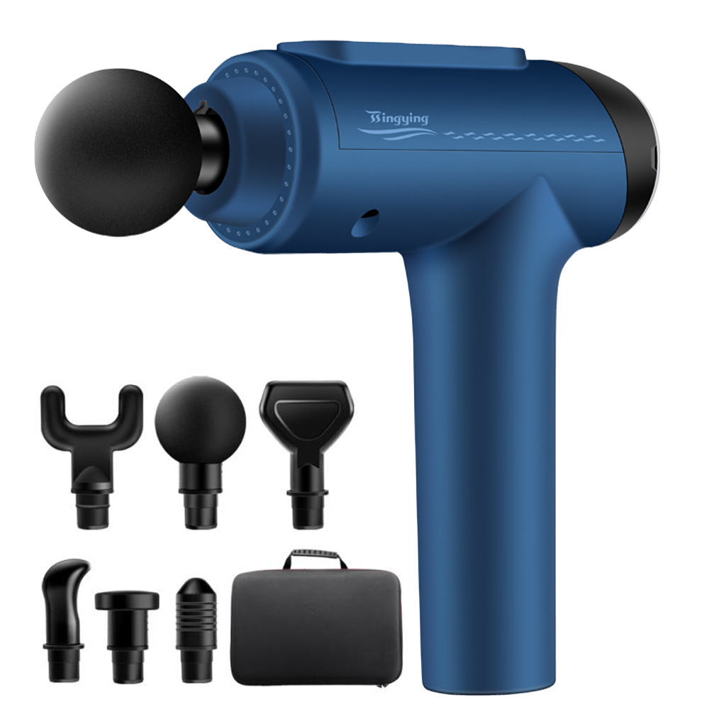 Massage Gun Muscle Massager Vibration Fascial Gun Fitness Noise Reduction Design For Male Female