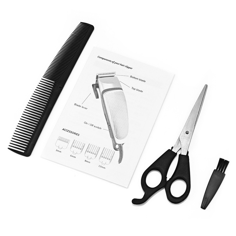 Professional Hair Clipper Electric Trimmer for Men Household Low Noise Haircut Shaving Styling Tools