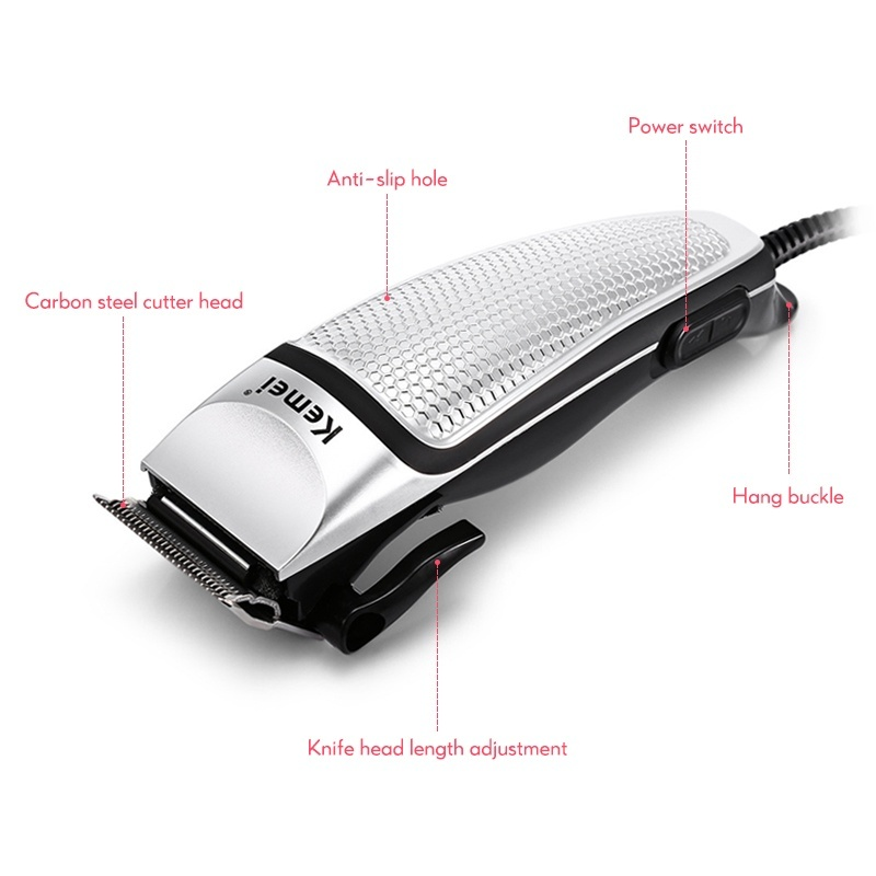 Professional Hair Clipper Electric Trimmer for Men Household Low Noise Haircut Shaving Styling Tools