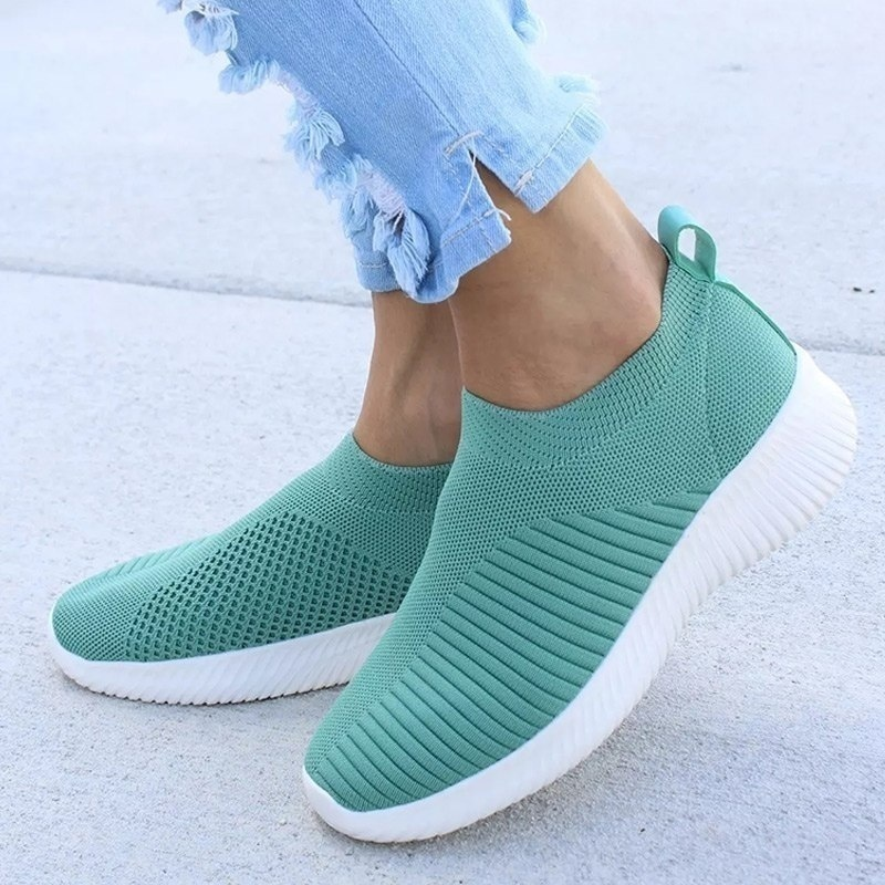 Women Fashion Sneakers Running Shoes Woman Sport Shoes Mesh Breathable Trainers Outdoors