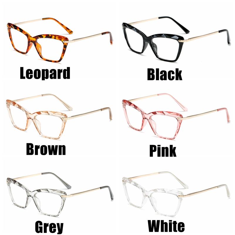Fashion Square Glasses Frames Women Trending Styles Brand Optical Computer Glasses