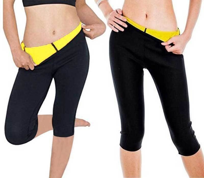 Women´s Super Stretch Neoprene Fitness Slimming Pants Panties Body Shaper Weight Loss Sweat Shorts