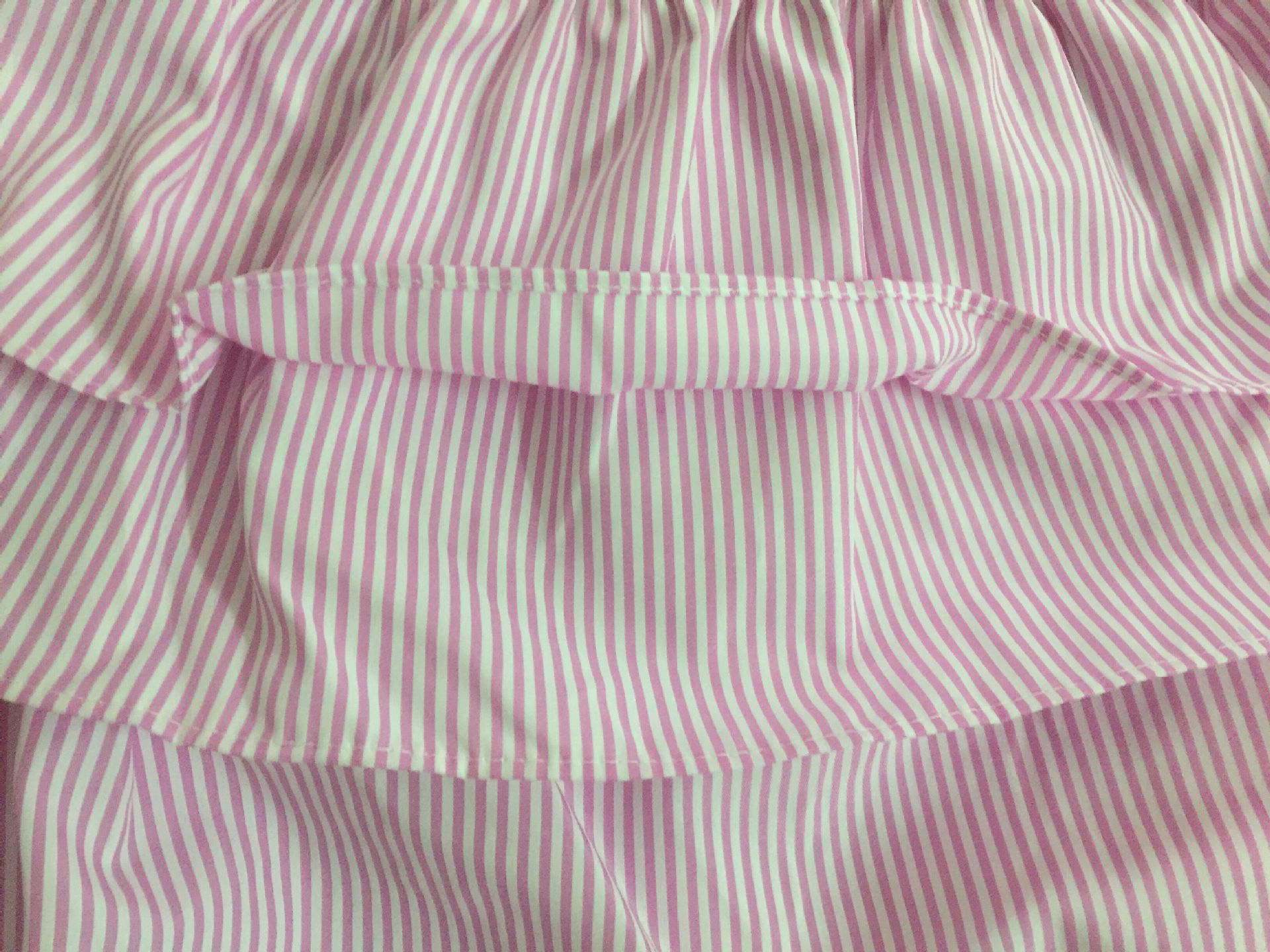 Off Shoulder Strapless Striped Ruffles Dress Sundresses Beach Casual Shirt Short Mini Party Dresses