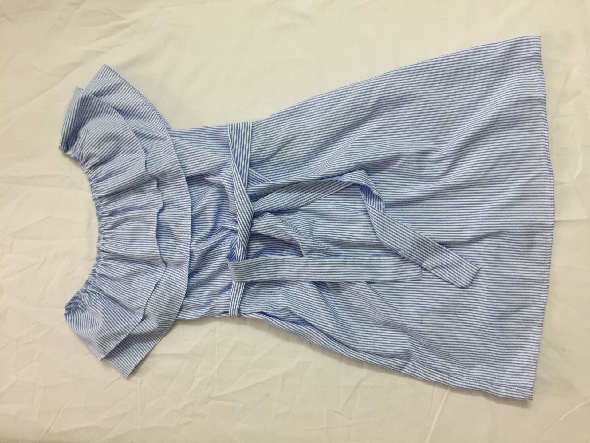 Off Shoulder Strapless Striped Ruffles Dress Sundresses Beach Casual Shirt Short Mini Party Dresses
