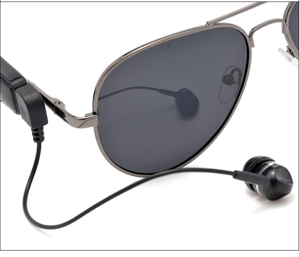 Smart Bluetooth Headset Sunglasses Men Polarized Sun Glasses Driving Sports Glasses Calling Glasses