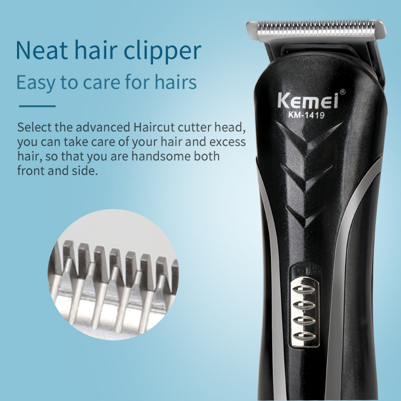 Hair Clipper Mens Electric Hair Cut Clipper Beard Shaver Machine Razor Nose Trimmer Set