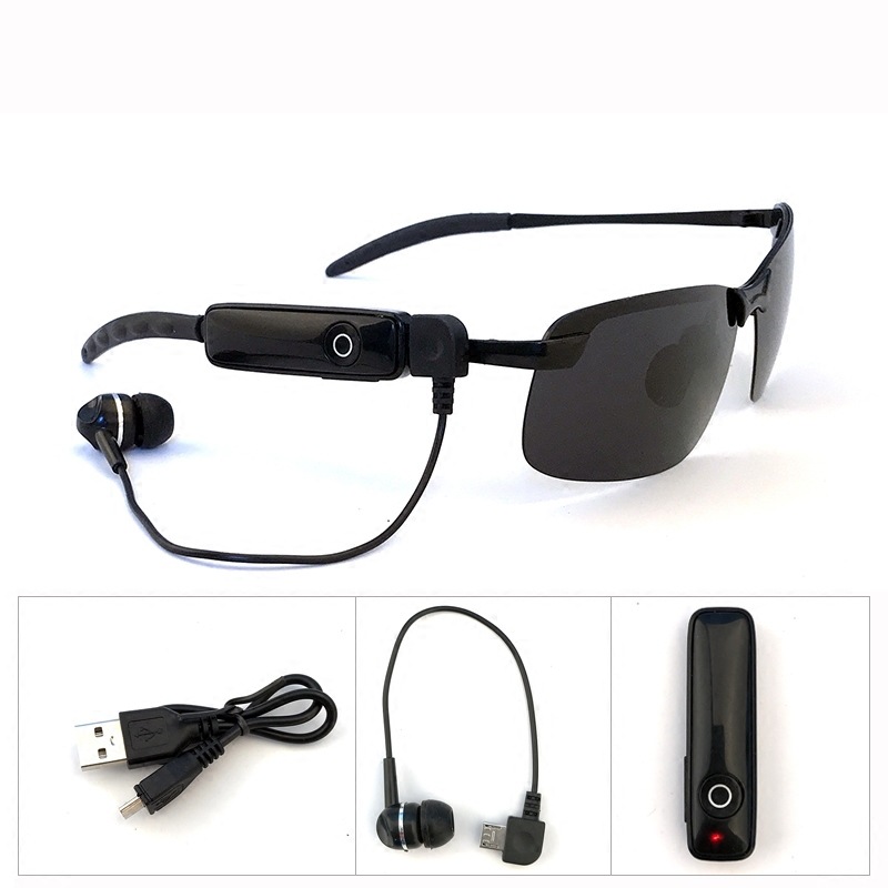 Smart Bluetooth Headset Sunglasses Men Polarized Driving Sports Glasses Music Calling Glasses