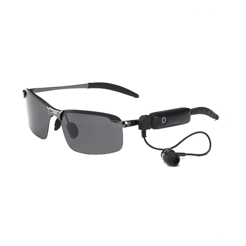 Smart Bluetooth Headset Sunglasses Men Polarized Driving Sports Glasses Music Calling Glasses