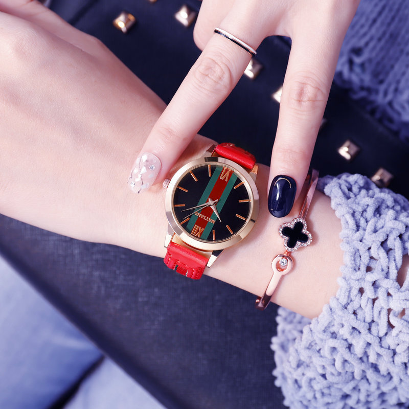 Fashion Luxury Leather Women Watches Ladies Watch Woman Dress Quartz Watch Female Gift Clock