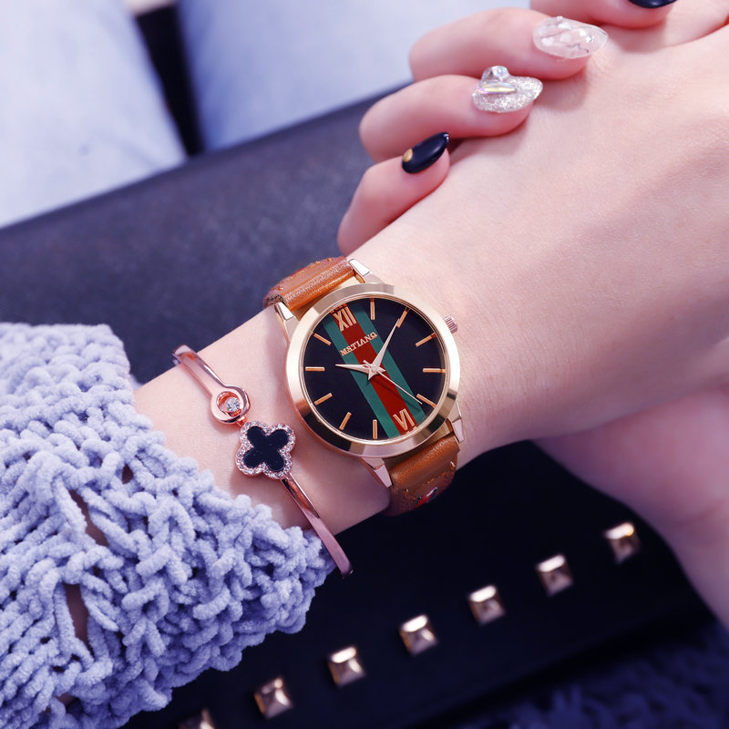 Fashion Luxury Leather Women Watches Ladies Watch Woman Dress Quartz Watch Female Gift Clock
