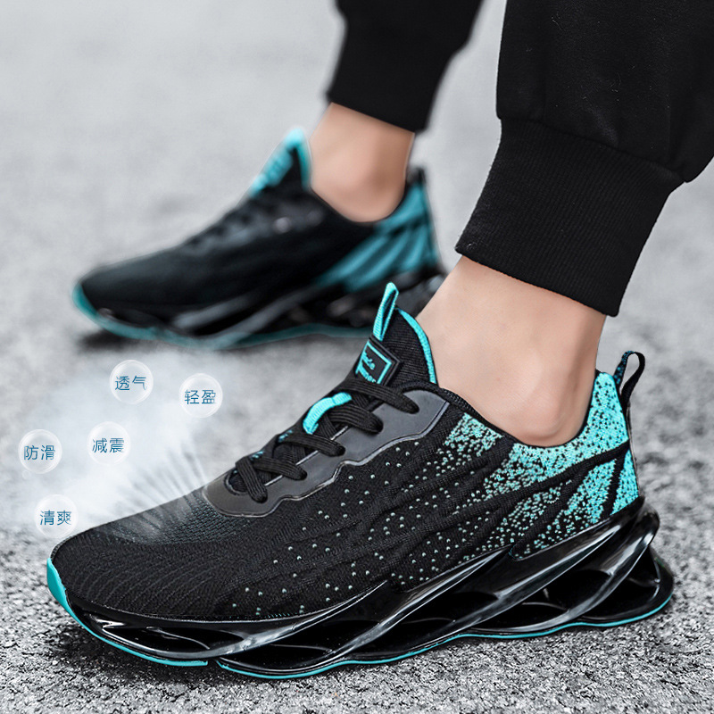 Men&apos;s Sports Shoes Leisure Breathable Outdoor Running Mesh Shoes Students Fashion Sneakers