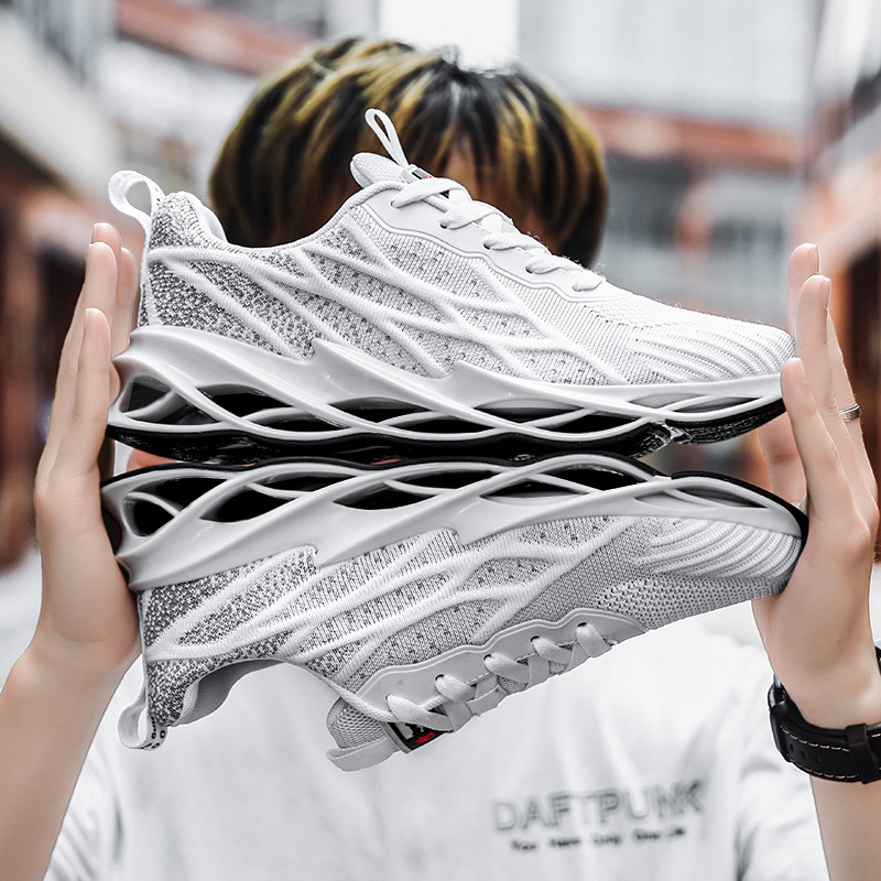 Men&apos;s Sports Shoes Leisure Breathable Outdoor Running Mesh Shoes Students Fashion Sneakers